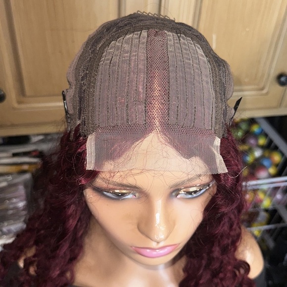 Lot 2111 ❤️New ❤️100% Human Hair 4x4 Lace Front wig T Part 24” - Picture 8 of 9